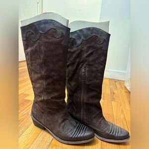 Franco Sarto cowgirl boots size 8.5; LIKE NEW! Excellent Condition